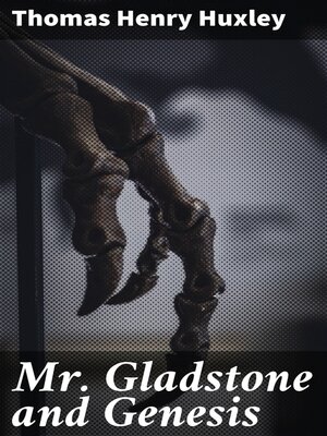 cover image of Mr. Gladstone and Genesis